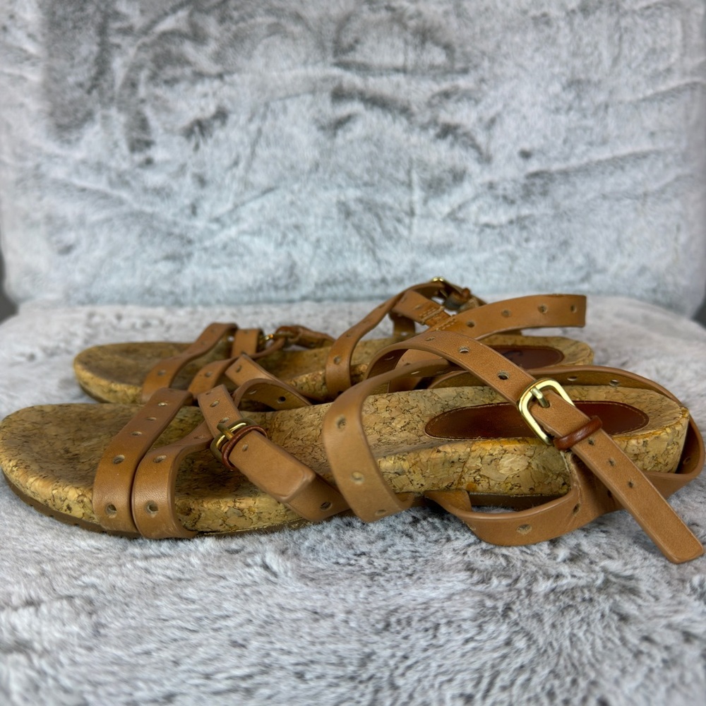 Sofft Womens Malana Leather Strap Comfort Flat Sandals- Sz 8.5 - Picture 5 of 9